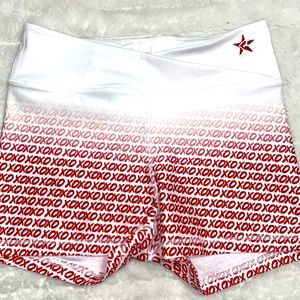 Rebel athletic Valentine’s Day shorts adult small